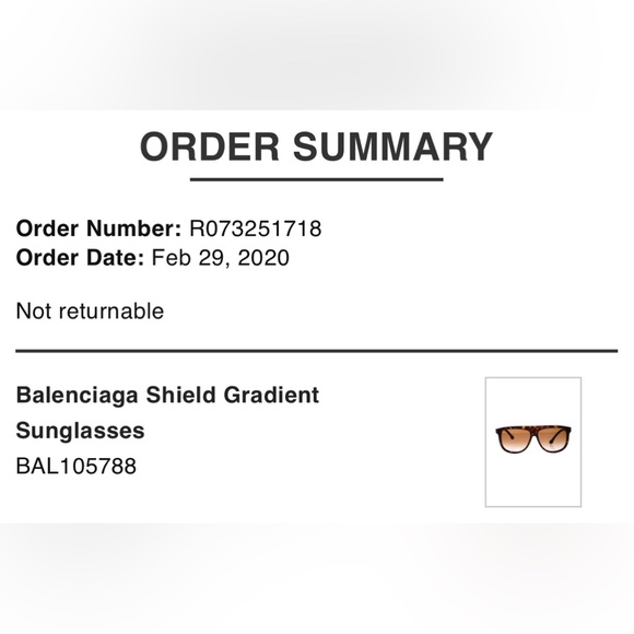 Balenciaga Sunglasses - Picture 8 of 8